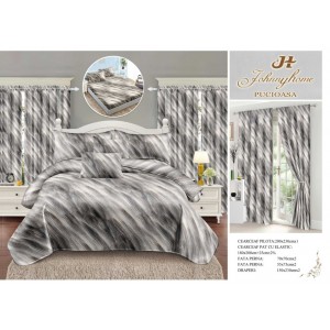 SET 8 PIESE LENJERIE CU DRAPERII DRA 02